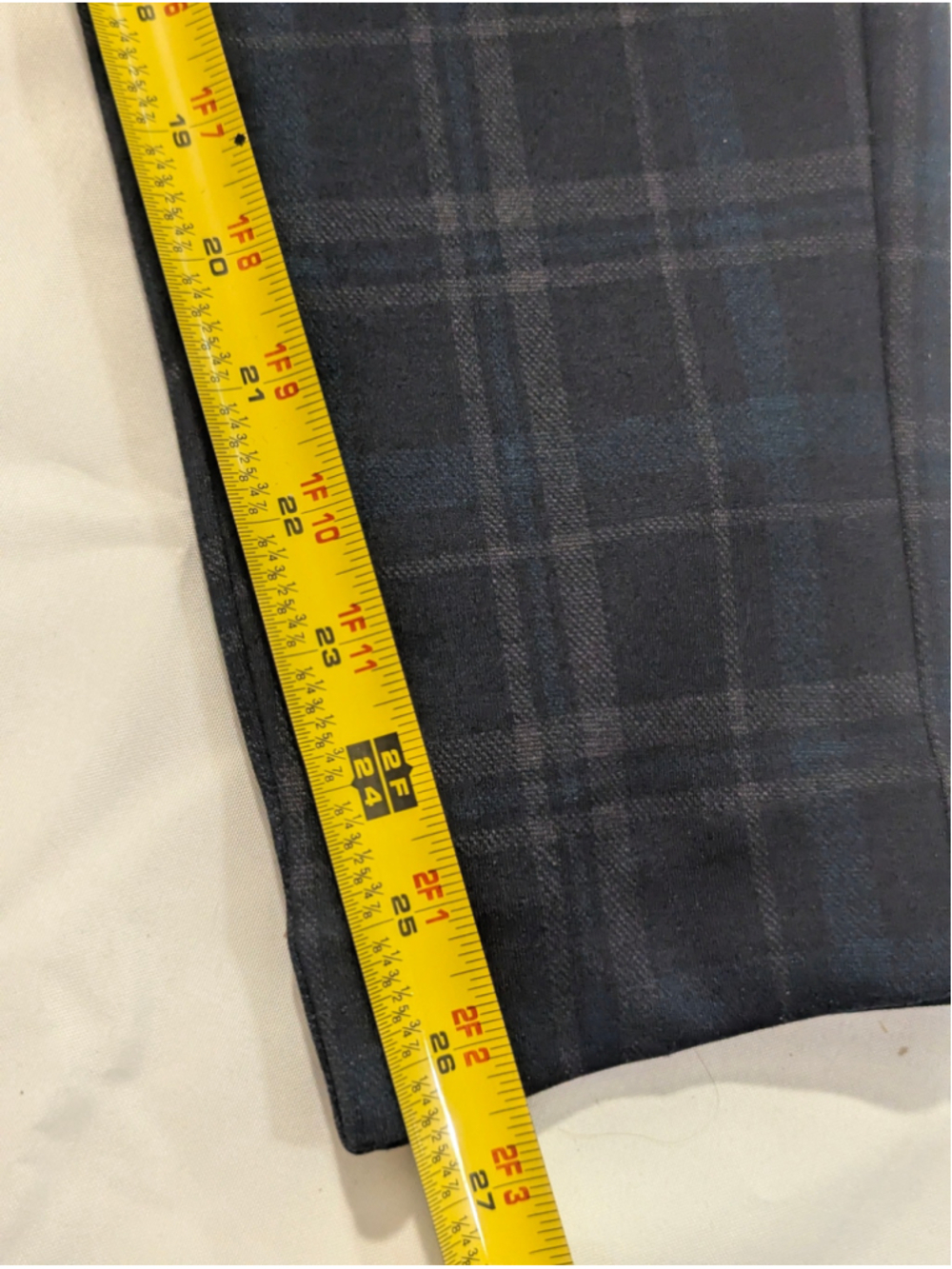 Liverpool Los Angeles Petite Plaid Ankle Pants 2P 2 26 - Picture 9 of 10